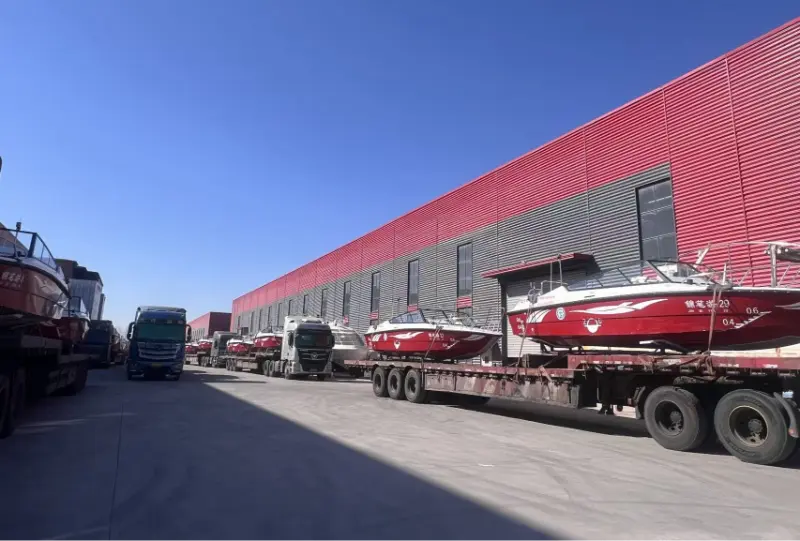 Lawada® بېړۍ 20 سیټونه ګمرکي سپیډبوټس تحویل کړي